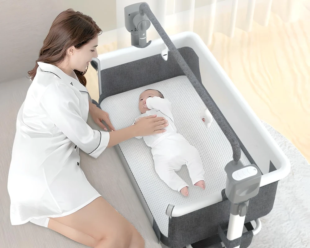 rocker with bassinet